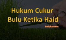 Hukum Cukur Bulu Ketika Haid