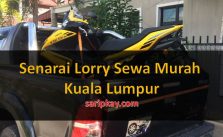 Senarai Lorry Sewa Murah Kuala Lumpur