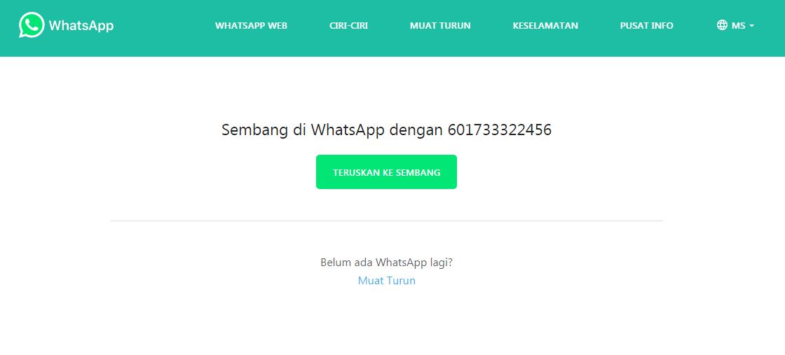 Cara Buat Whatsapp Direct Link Dengan Mudah