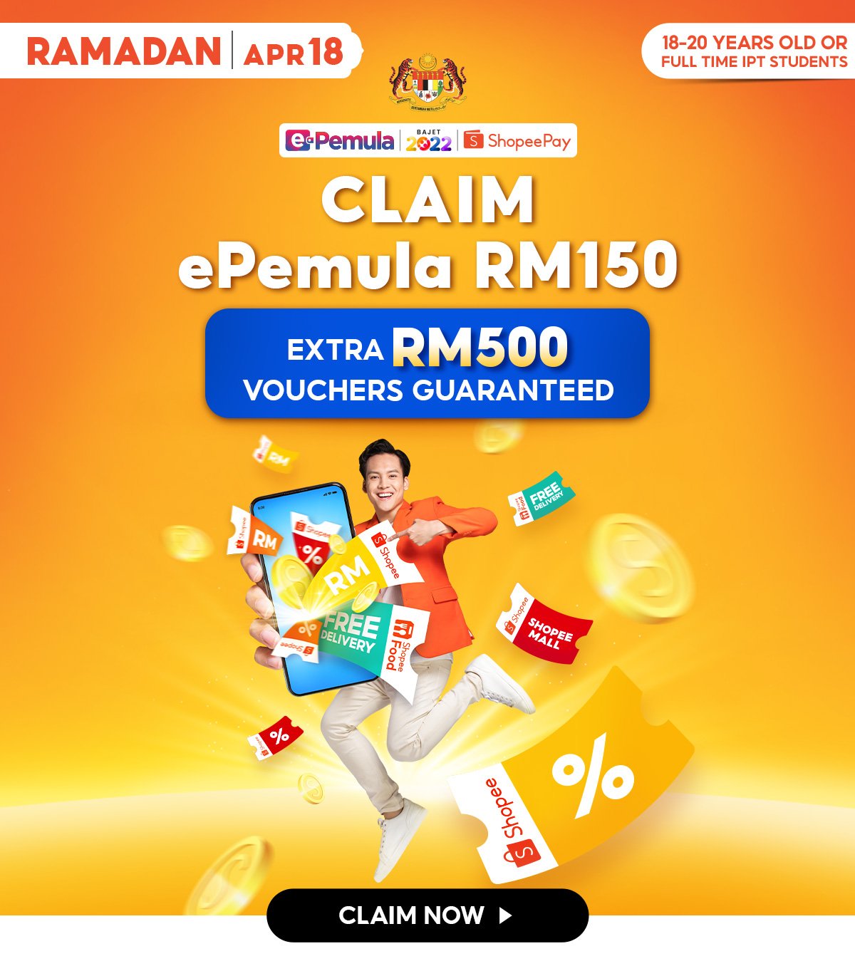 Klaim ShopeePay ePemula Sekarang