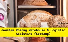 Jawatan Kosong Warehouse & Logistic Assistant